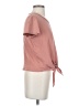 Madewell Pink Short Sleeve Top Size S - photo 4