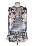 CAbi 100% Polyester Blue Sleeveless Blouse Size S - photo 2