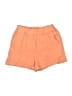 Madewell 100% Cotton Solid Orange Shorts Size XS - photo 1