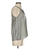 J.Crew 100% Silk Gray Sleeveless Silk Top Size 4 - photo 4