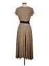 Perceptions Animal Print Brown Casual Dress Size 12 - photo 2