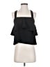 Madewell Black Texture &amp; Thread Tiered Tank Top Size S - photo 1