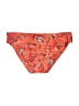 Title Nine Paisley Orange Red Swimsuit Bottoms Size M - photo 2