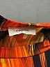 Codigo Graphic Orange Cocktail Dress Size S (estimated) - photo 4