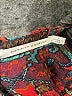 Merritt Charles 100% Silk Red Short Sleeve Silk Top Size S - photo 7