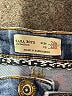 Zara Hearts Blue Jeans Size 7 - 8 - photo 3