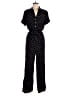J.Jill Polka Dots Black Jumpsuit Size M - photo 1