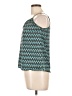 Knitworks 100% Polyester Teal Sleeveless Blouse Size 14 - photo 5