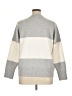 Hippie Rose 100% Polyester Color Block Gray Pullover Sweater Size XL - photo 2