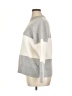 Hippie Rose 100% Polyester Color Block Gray Pullover Sweater Size XL - photo 5