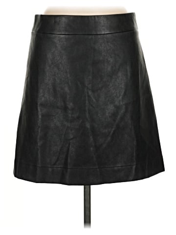 J.Crew Factory Store Faux Leather Skirt (view 1)
