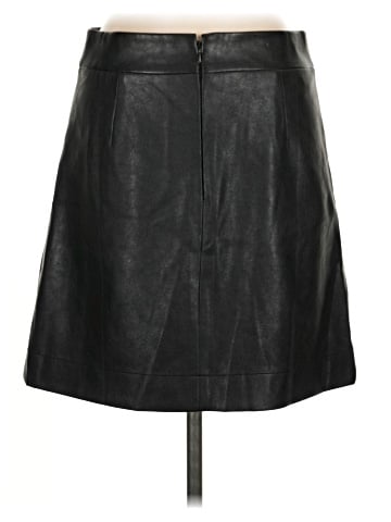J.Crew Factory Store Faux Leather Skirt (view 2)