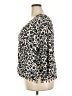 MSK Animal Print Ivory 3/4 Sleeve Blouse Size 3X - photo 5