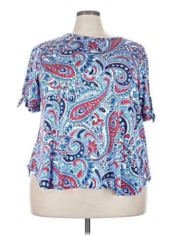 Ruby Rd. Short Sleeve Blouse (view 1)