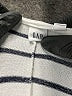 Gap Stripes Gray Casual Dress Size Med Petite - photo 7