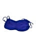 Unbranded Solid Blue Swimsuit Top Size L - photo 2