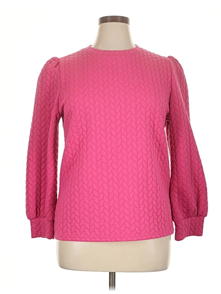 Pre-owned Unbranded Pullover Sweater In Pink