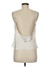 Express 100% Polyester Ivory Sleeveless Blouse Size M - photo 2