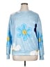 Unbranded Floral Blue Sweatshirt Size XL - photo 1