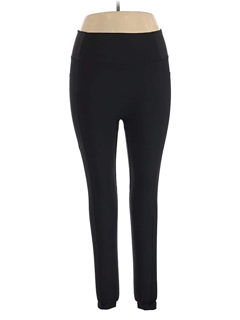 Pre-owned Honeylove Active Pants In Black