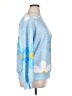 Unbranded Floral Blue Sweatshirt Size XL - photo 4