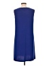 MSK Solid Blue Casual Dress Size L (estimated) - photo 2
