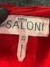 Saloni 100% Silk Burgundy Casual Dress Size 8 - photo 6