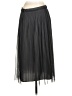 Banana Republic 100% Polyester Black Formal Skirt Size 4 - photo 2