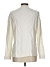 Talbots Hearts Ivory Pullover Sweater Size Lg Petite - photo 2