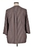 Pleione 100% Polyester Brown 3/4 Sleeve Blouse Size XL - photo 2