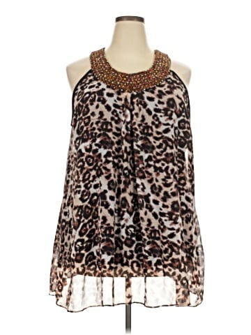 Jaclyn Smith Sleeveless Blouse (view 1)
