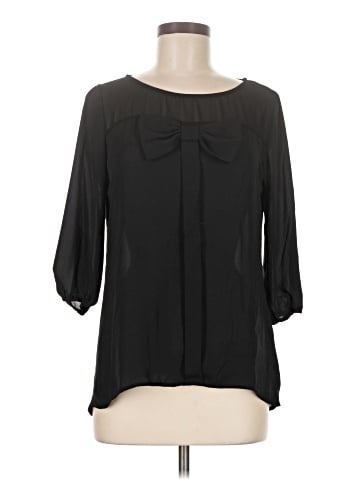 Love and Haight 3/4 Sleeve Blouse (view 1)