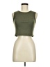 rue21 Green Sleeveless T-Shirt Size M - photo 1