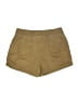 George Solid Tan Khaki Shorts Size S - photo 2