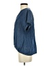 Universal Thread 100% Lyocell Blue Short Sleeve Blouse Size S - photo 5