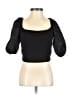 Mimosa Black 3/4 Sleeve Blouse Size S - photo 1