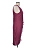Leith Solid Burgundy Casual Dress Size L - photo 4