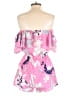 Yumi Kim 100% Polyester Tropical Pink Romper Size S - photo 2