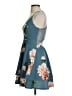 Emerald Sundae Floral Teal Cocktail Dress Size S - photo 5