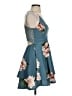 Emerald Sundae Floral Teal Cocktail Dress Size S - photo 4