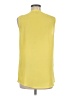 Anne Klein 100% Polyester Yellow Sleeveless Blouse Size M (estimated) - photo 2