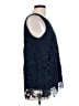 Assorted Brands 100% Polyester Blue Sleeveless Blouse Size L - photo 4