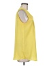 Anne Klein 100% Polyester Yellow Sleeveless Blouse Size M (estimated) - photo 4