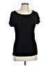 Kische 100% Rayon Black Short Sleeve Top Size L - photo 1