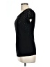 Kische 100% Rayon Black Short Sleeve Top Size L - photo 5