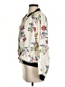 Truly 4 You 100% Polyester Floral Ivory Jacket Size S - photo 5