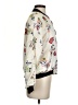 Truly 4 You 100% Polyester Floral Ivory Jacket Size S - photo 4