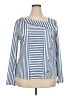 Unbranded 100% Polyester Blue Long Sleeve Blouse Size XXL - photo 1