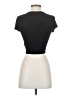 Shein Black Short Sleeve Turtleneck Size XS - photo 2
