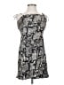 Zara Graphic Black Casual Dress Size S - photo 1
